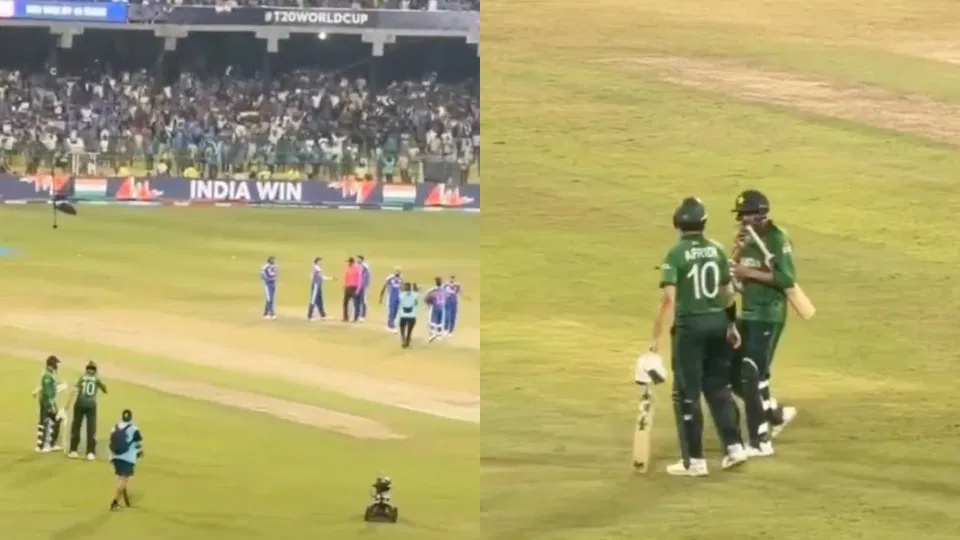 Watch- Shaheen Afridi, Usman Tariq Left Stranded As India Reject Handshake Plea